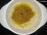 Bubur Gule Sapi (mpasi 7m+)