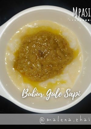 Foto resep Bubur Gule Sapi (mpasi 7m+)