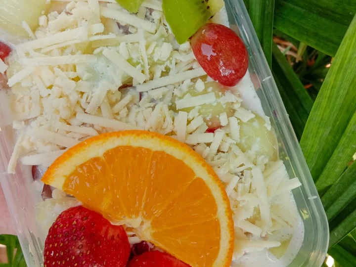 Langkah Mudah untuk Membuat Resep Salad Buah Yogurt Low Fat yang  Bikin Ketagihan Anti Ribet, Menggugah Selera