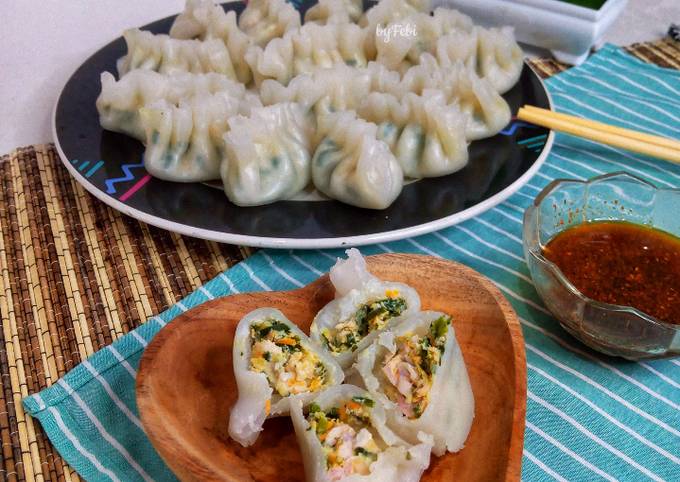 Resep Crystal Dumpling Isi Ayam Dan Sayuran Oleh Baking With Otang