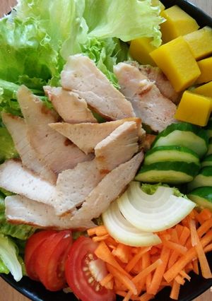 รูปของ สลัดหมูย่าง