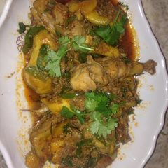 A picture of Wet fried chicken #4weekchallenge.