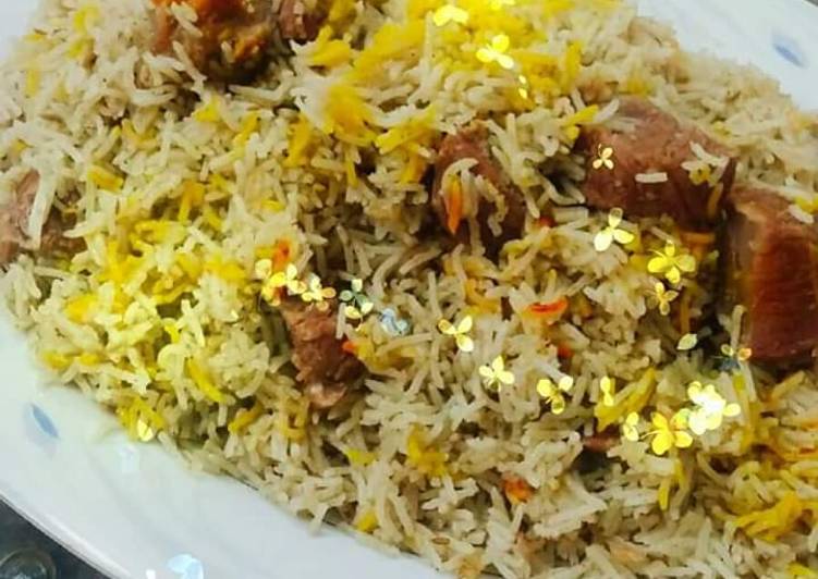 Recipe of Super Quick Homemade BEEF_PULAO_BIRYANI