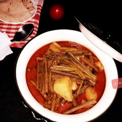 A picture of Drumsticks curry.