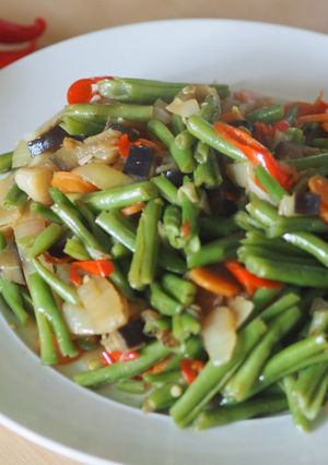 Foto resep Buncis campur-campur oseng wiken