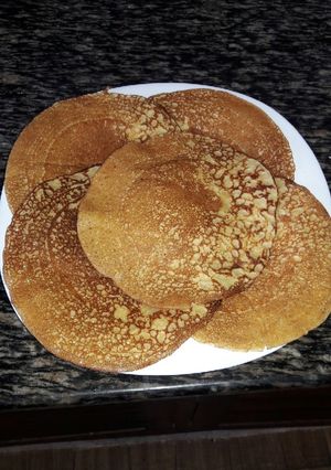 A picture of Lemon pancakes#Breakfast Contest.