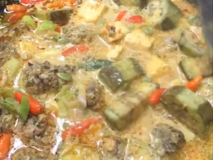 Langkah Mudah untuk Menyiapkan Resep Lodeh Terong Tempe Kacang Pedas yang Bisa Manjain Lidah Anti Ribet, Sempurna