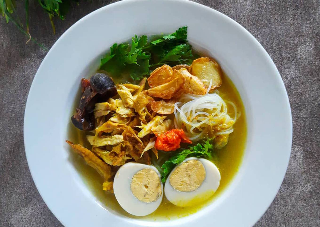 Soto Ayam Kampung/ Soto Ayam Lamongan