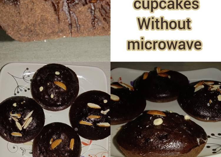 Recipe of Yummy Chocolate Chip Cupcakes Without Microwave