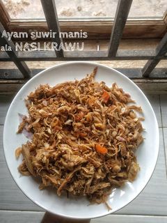 Foto resep Ayam suwir manis