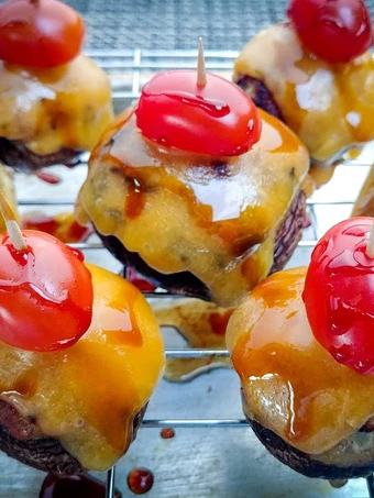 Easy Steps to Prepare Recipes Teriyaki Burger Stuffed Mushrooms the Perfect Perfect.