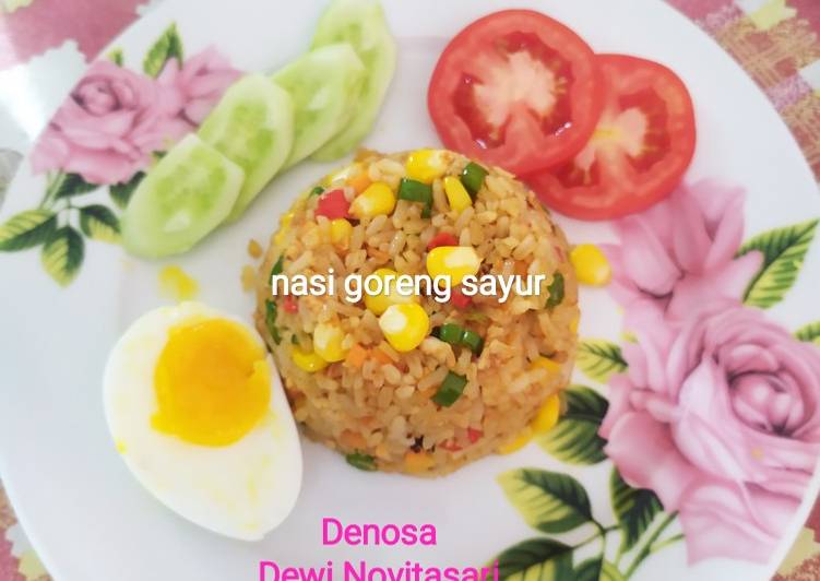 Resep Nasi Goreng Sayur Anti Gagal