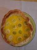Torta salata con porri, ricotta e curry