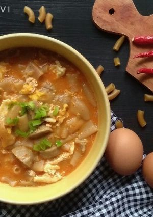 Foto resep Seblak Basah Makaroni Bakso