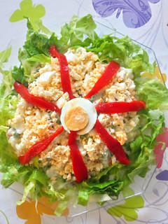 Una foto de Ensalada rusa
