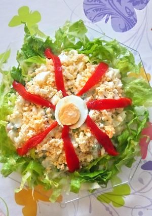 Una foto de Ensalada rusa