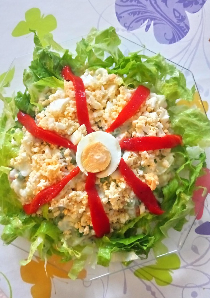 Una foto de Ensalada rusa