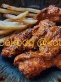 Air Fryer Blue Cheese Buffalo Wings