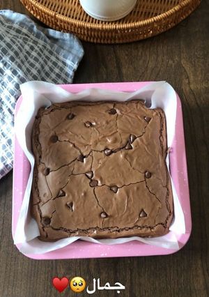 صورة لوصفة كيكة البراونز