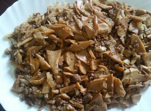 صورة لوصفة مفرّكة فطر (مشروم)