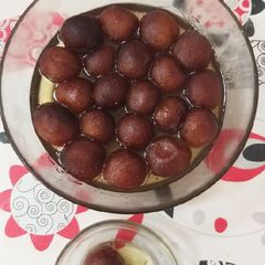 A picture of Kala Jamun.