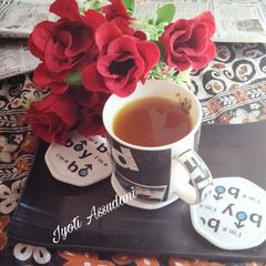 A picture of Ginger jaggery Tea.