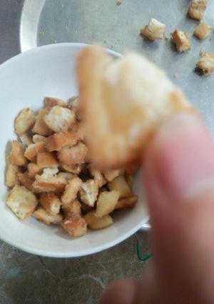 Hình của món Bim bim caramen tại nhà.