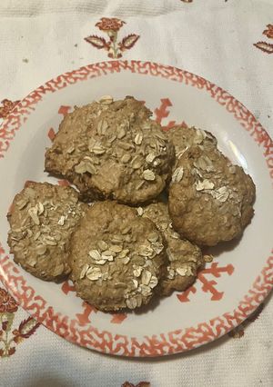 Una foto de Galletas de avena con masa madre 🍪