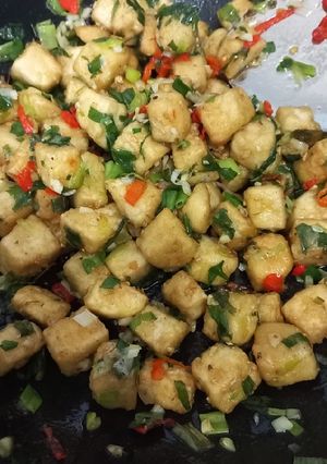 Foto resep Tahu Cabai Garam