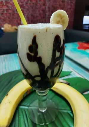 A picture of Funky monkey smoothie.