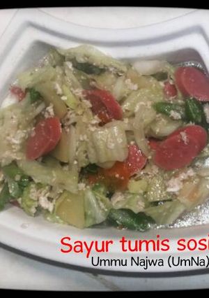 Foto resep Sayur tumis sosis