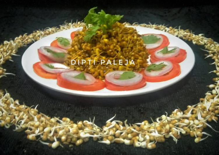 Easiest Way to Make Speedy Spicy Sprouted Moth Matki
