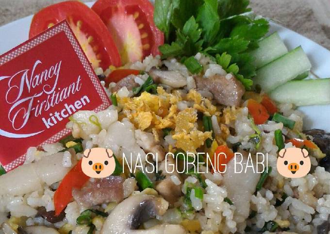 Resep Nasi Goreng Babi oleh Nancy Firstiant's Kitchen - Cookpad