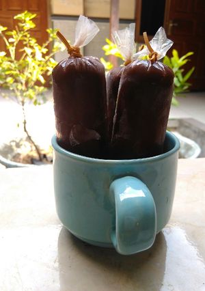 Foto resep Es lilin chocolatos