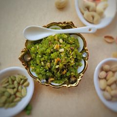 Green Peas halwa A picture of Green Peas halwa.