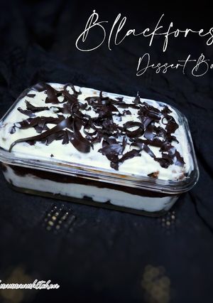 Foto resep Blackfores dessert box