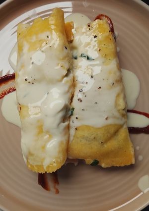 Una foto de Canelones keto 🥬🍄🟫
