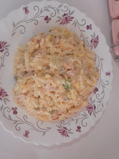 عکسی از دستور سالاد ماکارونی 😋😋