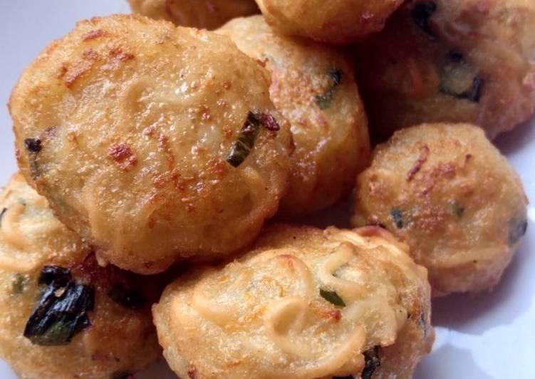 Cara Membuat Potato noodle (perkedel mie kentang) yang Renyah