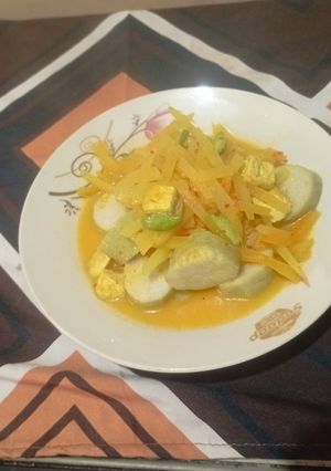 Foto resep Lontong sayur pepaya