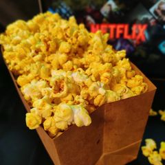 A picture of Jhatpat popcorn.