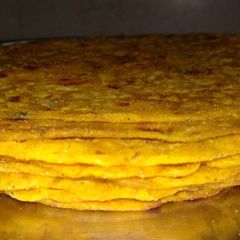 A picture of Doodhi na thepla / lauki thepla.