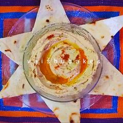 A picture of Hummus from Middle East.
