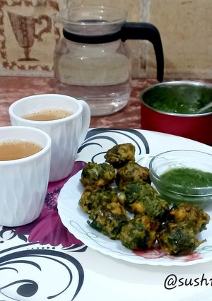 मेथी साग पकौड़ा(मेथी नू गोटा) रेसिपी मुख्य फोटो