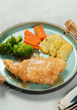 Foto resep Crispy Chicken Steak