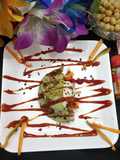 Spinach pitha bread with Chana cheese fitters