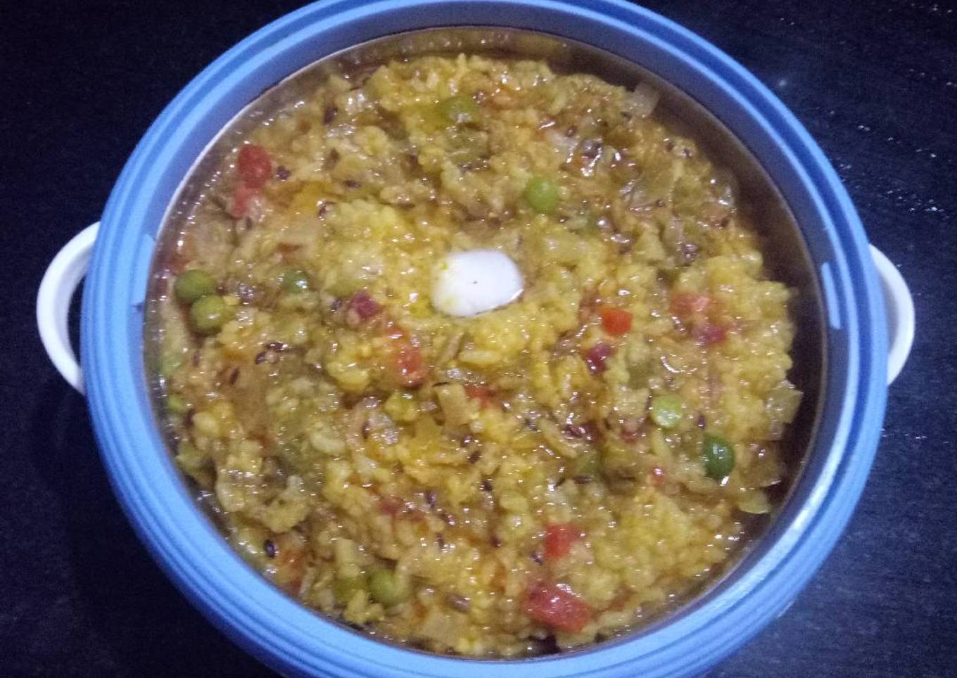Vegetables Masala khichdi