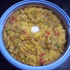 Vegetables Masala khichdi A picture of Vegetables Masala khichdi.