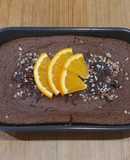 Bizcocho de naranja y chocolate