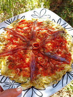 Una foto de Tortipizza de anchoas